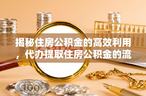 社旗揭秘住房公积金的高效利用，代办提取住房公积金的流程与技巧