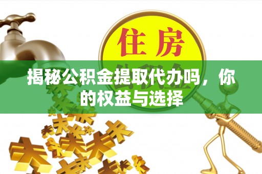 社旗揭秘公积金提取代办吗，你的权益与选择