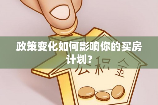 社旗政策变化如何影响你的买房计划？