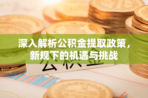 社旗深入解析公积金提取政策，新规下的机遇与挑战