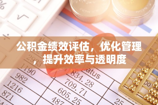 社旗公积金绩效评估，优化管理，提升效率与透明度