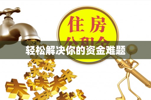 社旗轻松解决你的资金难题